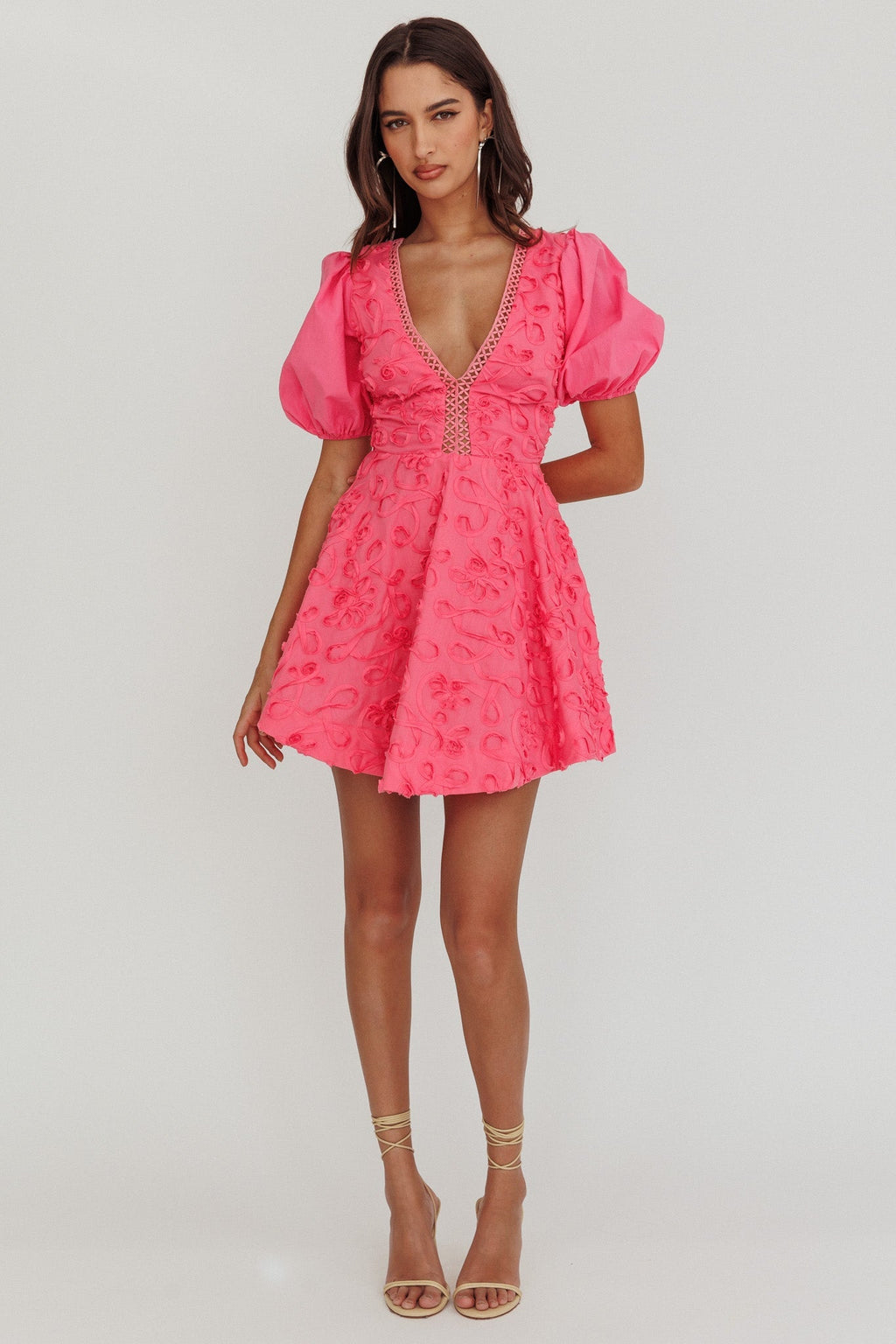 Samsara One-Shoulder Ruffle Maxi Dress