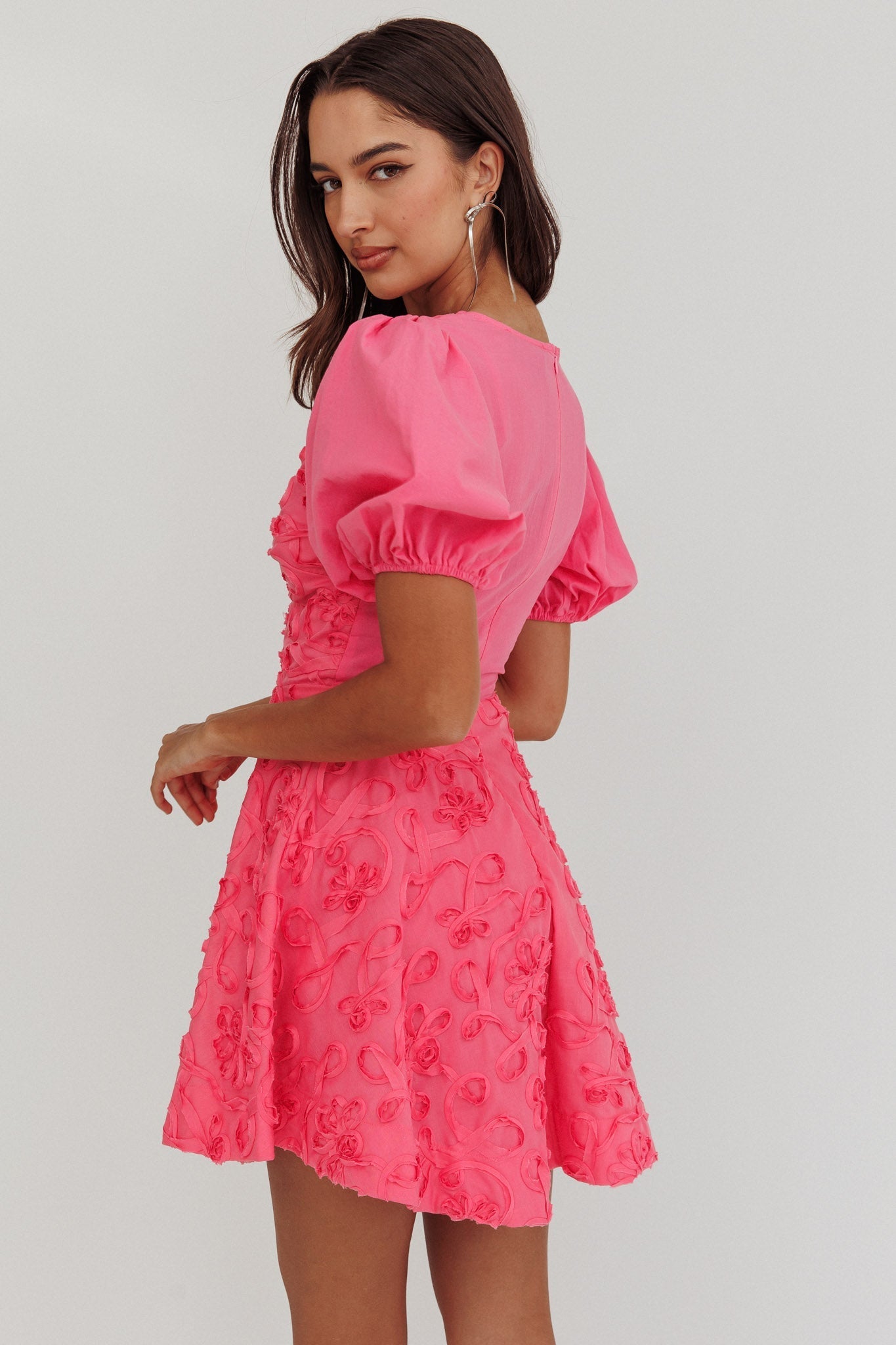 Samsara One-Shoulder Ruffle Maxi Dress